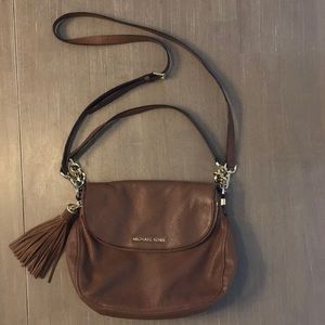 Michael Kors Medium Tassle Leather Crossbody Bag